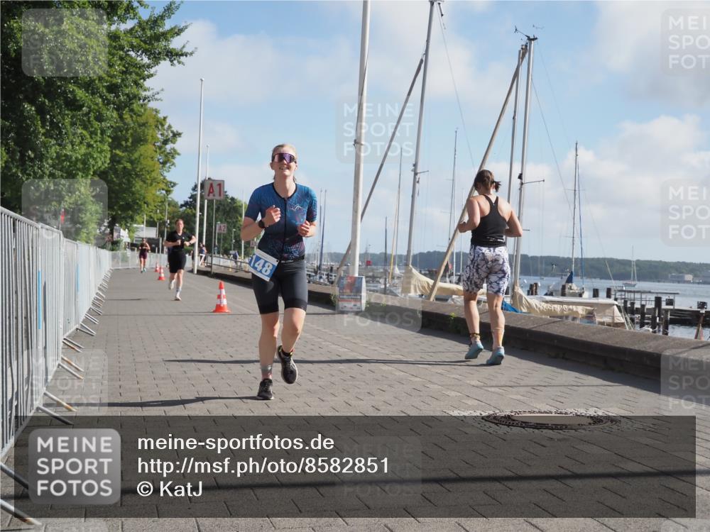 17.08.2025 - KN Förde Triathlon 2025 KatJ http://msf.ph/oto/8582851 17.08.2025 10:03:28 Laufen 126, 148 meine-sportfotos.de