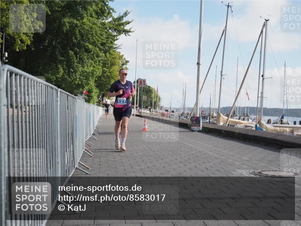 17.08.2025 - KN Förde Triathlon 2025 KatJ http://msf.ph/oto/8583017 17.08.2025 10:04:51 Laufen 127 meine-sportfotos.de