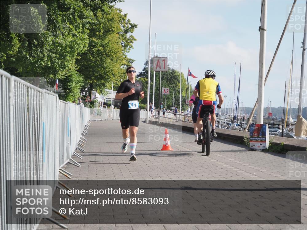 17.08.2025 - KN Förde Triathlon 2025 KatJ http://msf.ph/oto/8583093 17.08.2025 10:05:05 Laufen 168 meine-sportfotos.de