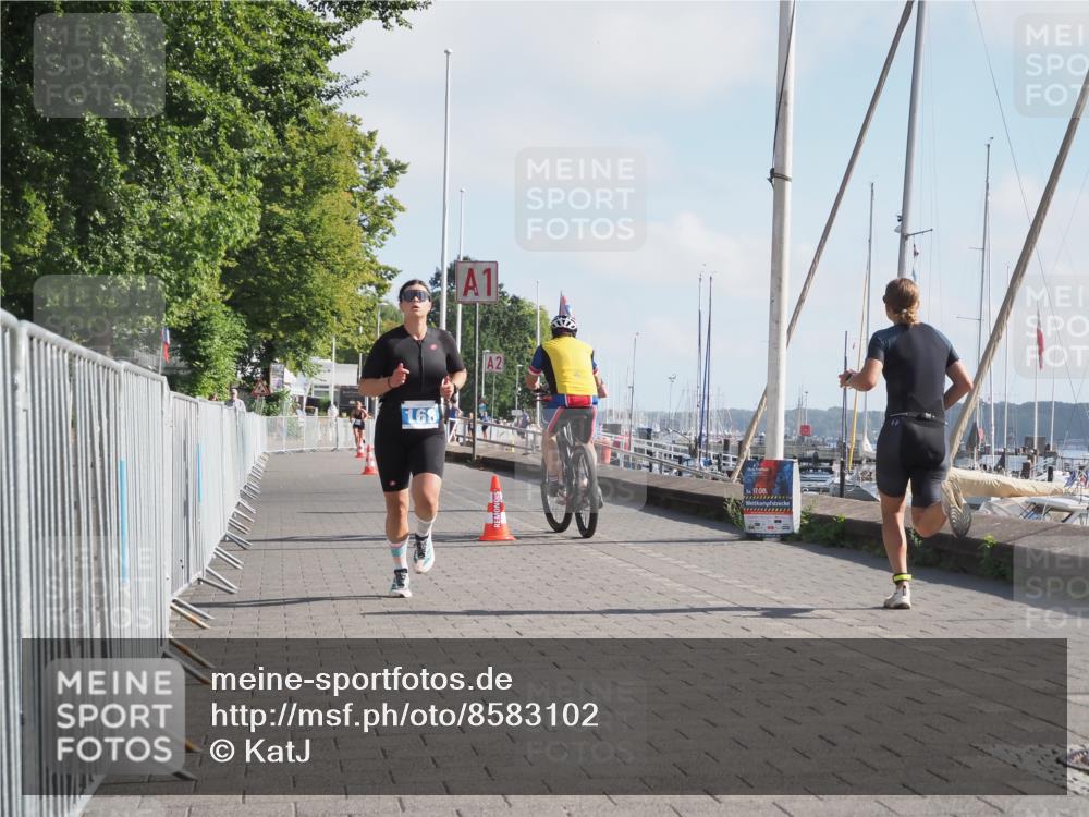 17.08.2025 - KN Förde Triathlon 2025 KatJ http://msf.ph/oto/8583102 17.08.2025 10:05:05 Laufen 168 meine-sportfotos.de