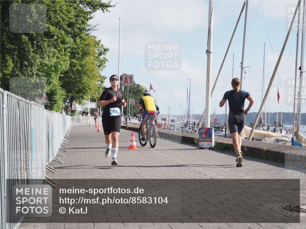 17.08.2025 - KN Förde Triathlon 2025 KatJ http://msf.ph/oto/8583104 17.08.2025 10:05:06 Laufen 168 meine-sportfotos.de