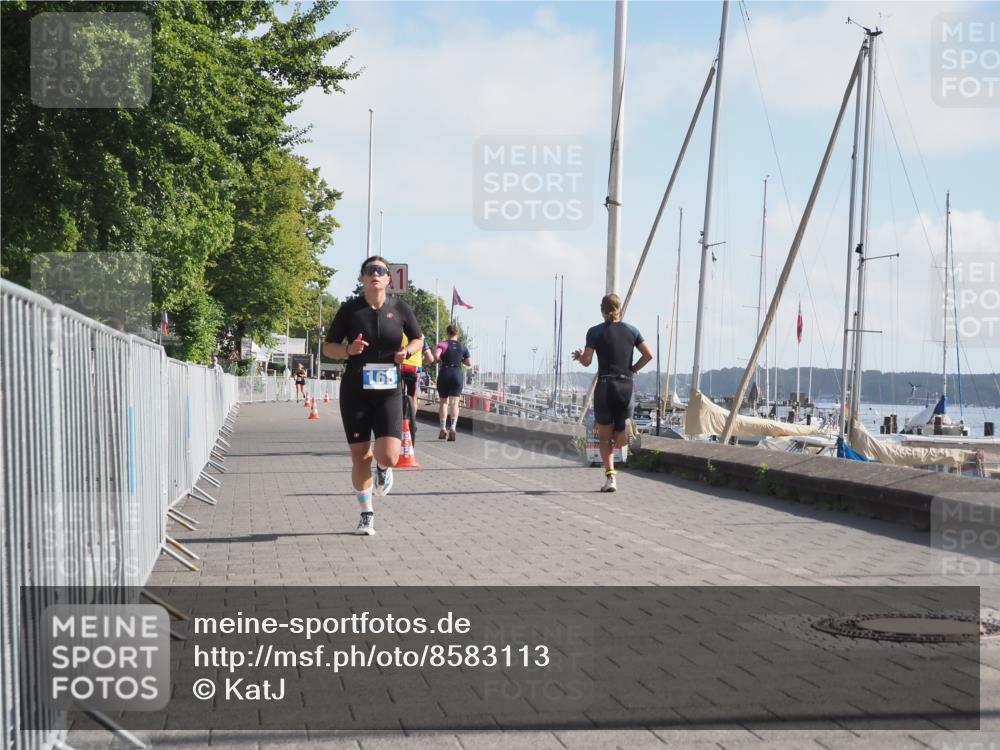 17.08.2025 - KN Förde Triathlon 2025 KatJ http://msf.ph/oto/8583113 17.08.2025 10:05:06 Laufen 168 meine-sportfotos.de