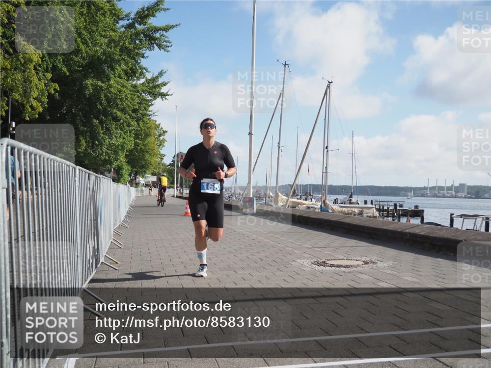 17.08.2025 - KN Förde Triathlon 2025 KatJ http://msf.ph/oto/8583130 17.08.2025 10:05:08 Laufen 168 meine-sportfotos.de