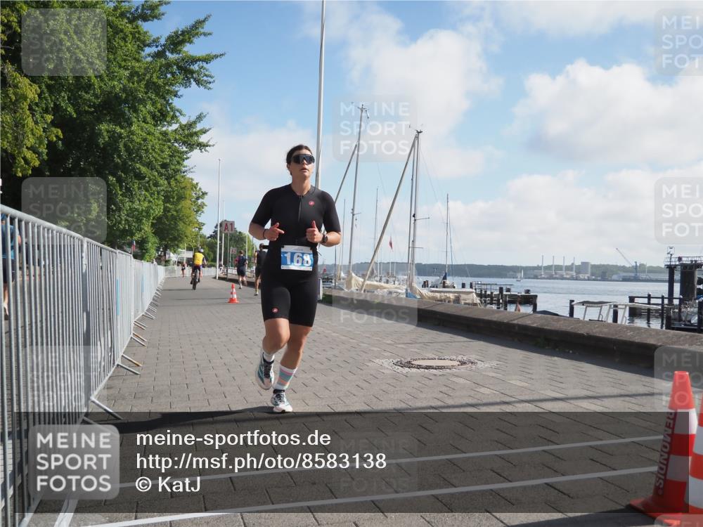 17.08.2025 - KN Förde Triathlon 2025 KatJ http://msf.ph/oto/8583138 17.08.2025 10:05:08 Laufen 168 meine-sportfotos.de