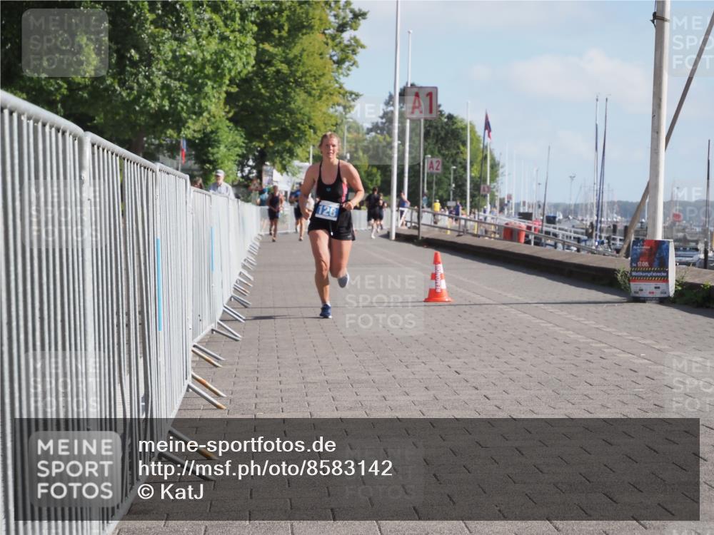 17.08.2025 - KN Förde Triathlon 2025 KatJ http://msf.ph/oto/8583142 17.08.2025 10:05:28 Laufen 128 meine-sportfotos.de