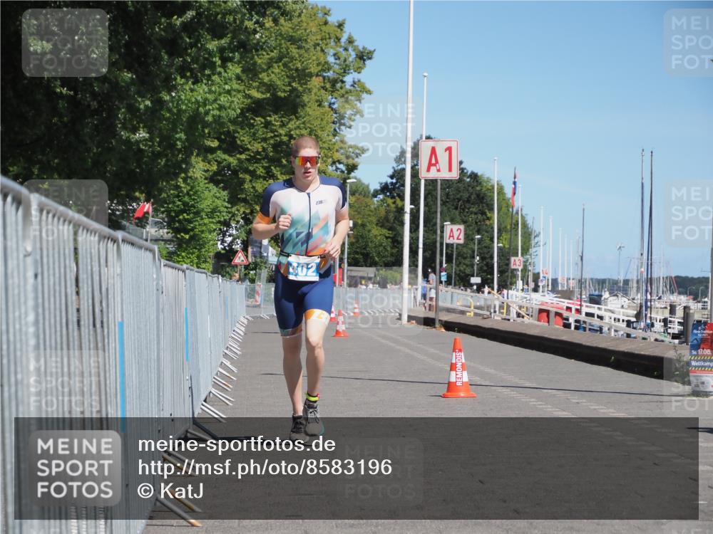 17.08.2025 - KN Förde Triathlon 2025 KatJ http://msf.ph/oto/8583196 17.08.2025 13:20:42 Laufen 402 meine-sportfotos.de