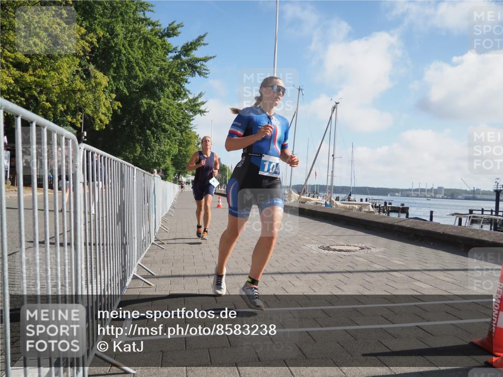 17.08.2025 - KN Förde Triathlon 2025 KatJ http://msf.ph/oto/8583238 17.08.2025 10:05:43 Laufen 104, 145 meine-sportfotos.de