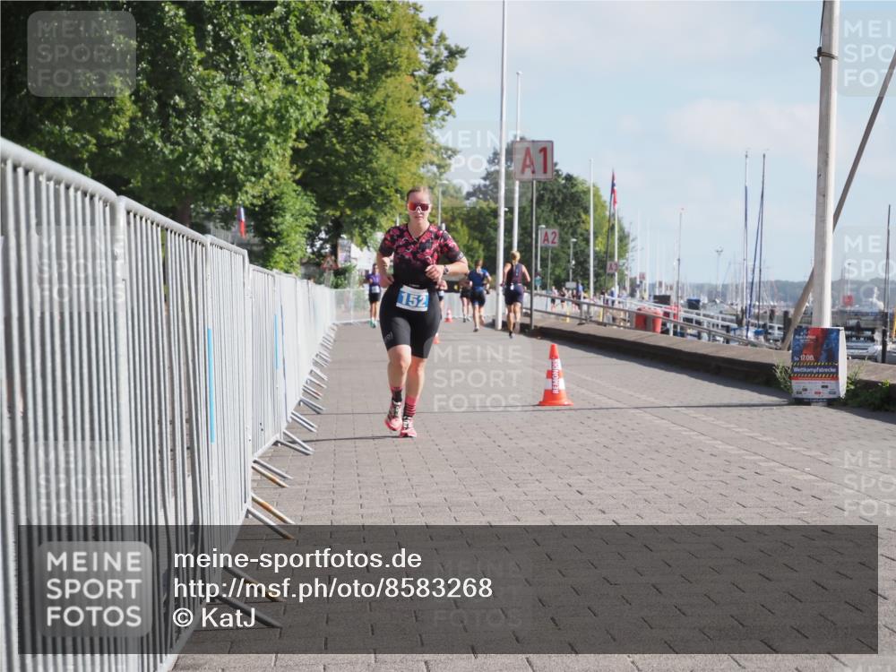 17.08.2025 - KN Förde Triathlon 2025 KatJ http://msf.ph/oto/8583268 17.08.2025 10:06:00 Laufen 152 meine-sportfotos.de
