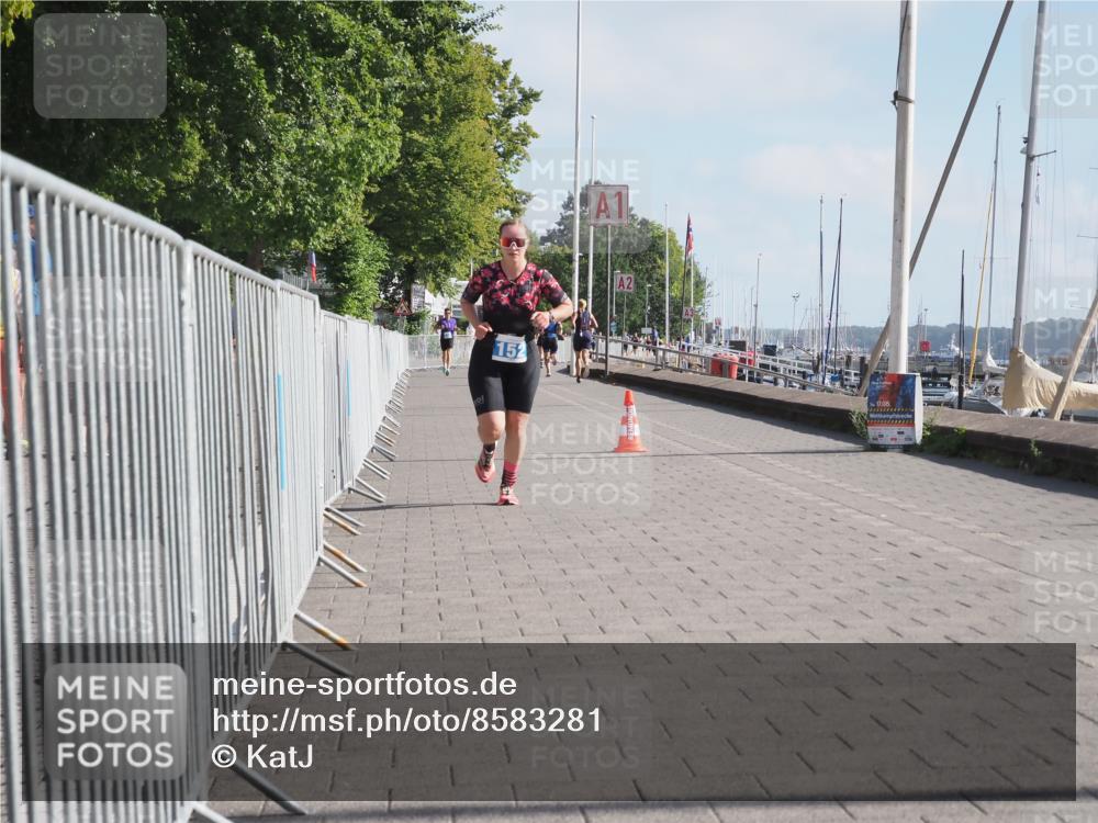 17.08.2025 - KN Förde Triathlon 2025 KatJ http://msf.ph/oto/8583281 17.08.2025 10:06:00 Laufen 152 meine-sportfotos.de