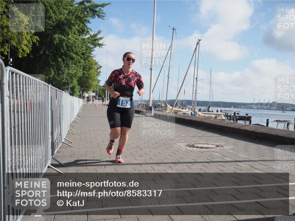 17.08.2025 - KN Förde Triathlon 2025 KatJ http://msf.ph/oto/8583317 17.08.2025 10:06:03 Laufen 152 meine-sportfotos.de