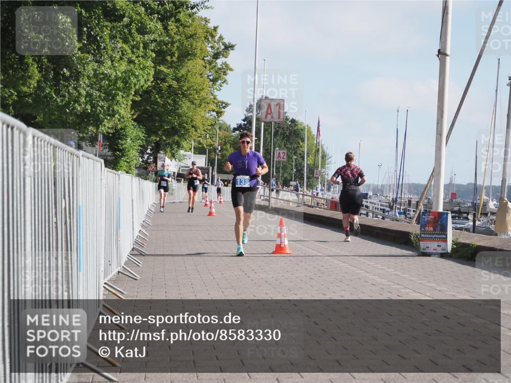 17.08.2025 - KN Förde Triathlon 2025 KatJ http://msf.ph/oto/8583330 17.08.2025 10:06:14 Laufen 138 meine-sportfotos.de