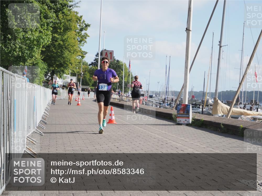 17.08.2025 - KN Förde Triathlon 2025 KatJ http://msf.ph/oto/8583346 17.08.2025 10:06:15 Laufen 138 meine-sportfotos.de