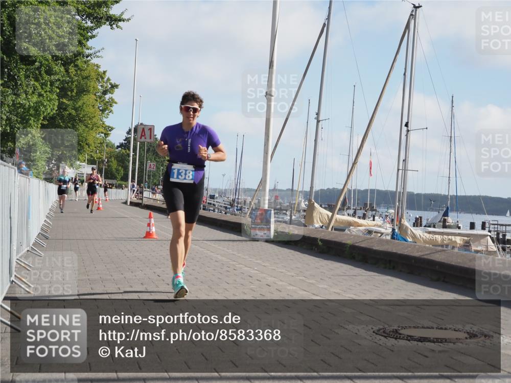 17.08.2025 - KN Förde Triathlon 2025 KatJ http://msf.ph/oto/8583368 17.08.2025 10:06:17 Laufen 138 meine-sportfotos.de