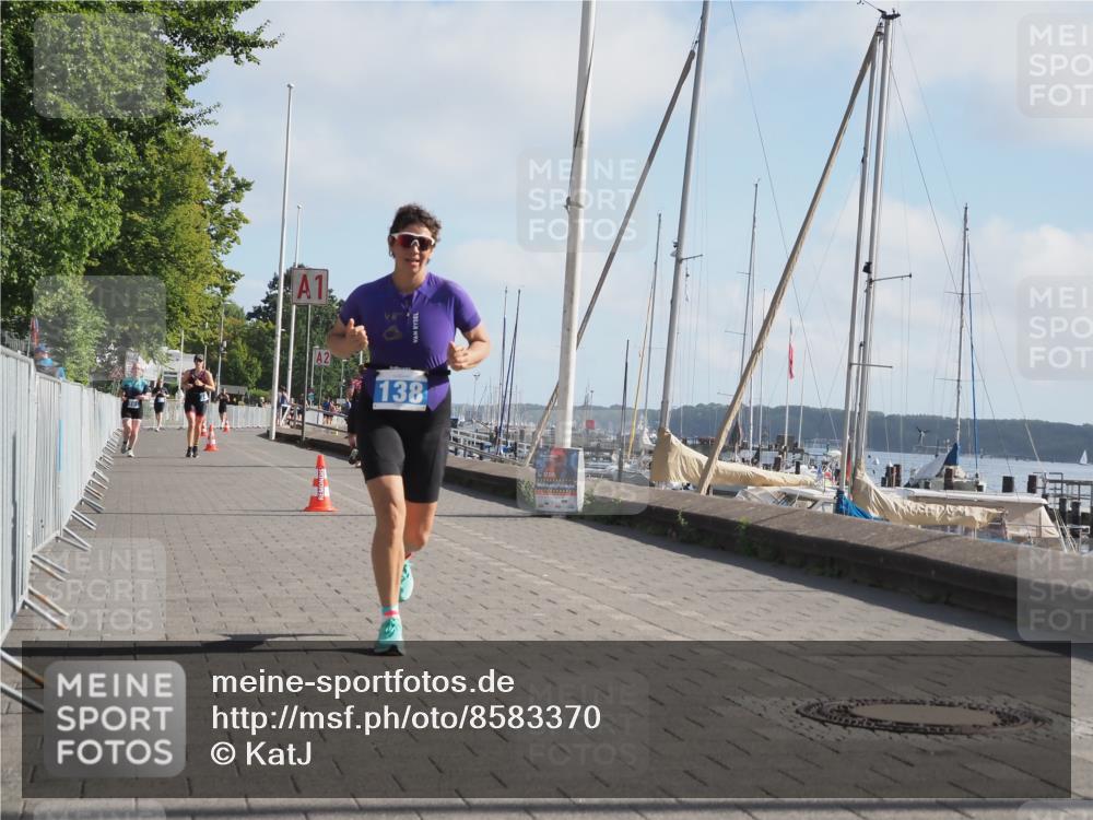 17.08.2025 - KN Förde Triathlon 2025 KatJ http://msf.ph/oto/8583370 17.08.2025 10:06:17 Laufen 138 meine-sportfotos.de