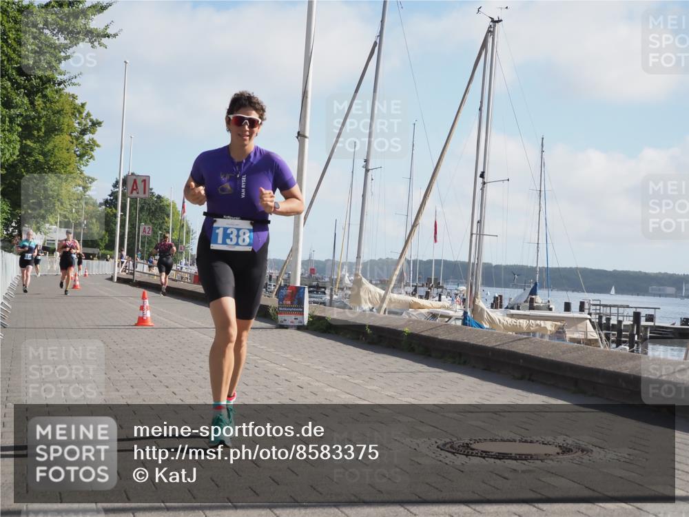 17.08.2025 - KN Förde Triathlon 2025 KatJ http://msf.ph/oto/8583375 17.08.2025 10:06:18 Laufen 138 meine-sportfotos.de