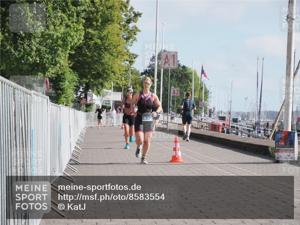 17.08.2025 - KN Förde Triathlon 2025 KatJ http://msf.ph/oto/8583554 17.08.2025 10:06:56 Laufen 114, 130 meine-sportfotos.de