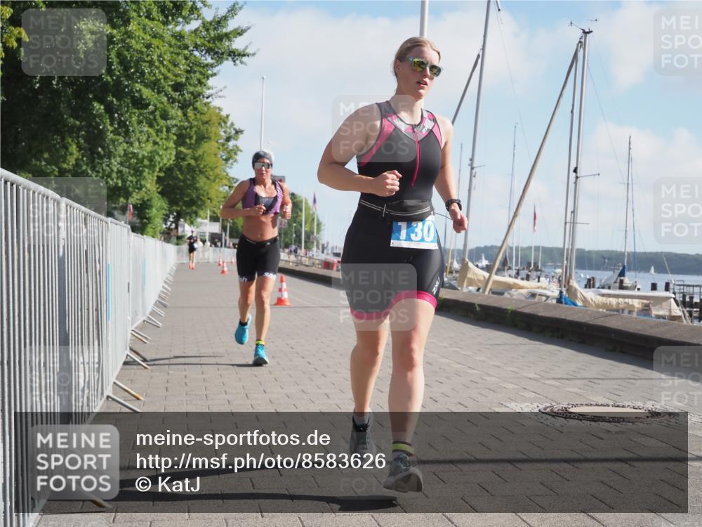 17.08.2025 - KN Förde Triathlon 2025 KatJ http://msf.ph/oto/8583626 17.08.2025 10:07:02 Laufen 114, 130 meine-sportfotos.de