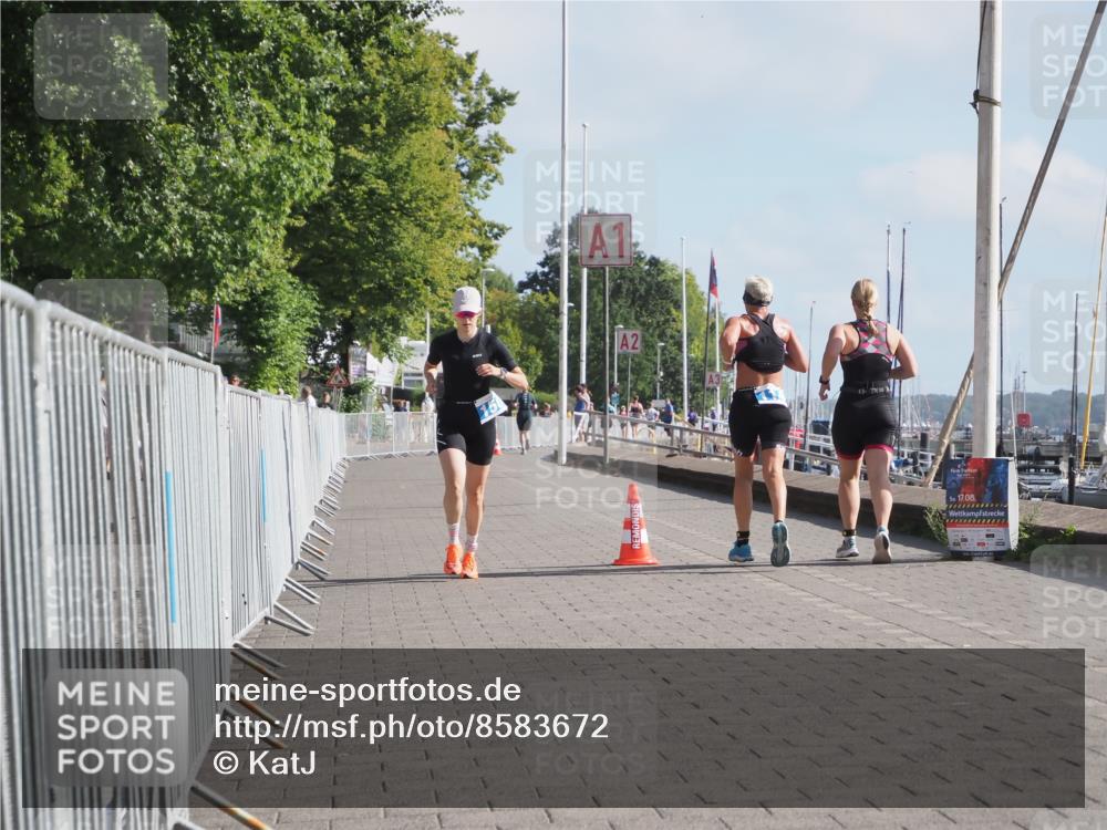 17.08.2025 - KN Förde Triathlon 2025 KatJ http://msf.ph/oto/8583672 17.08.2025 10:07:11 Laufen 150 meine-sportfotos.de