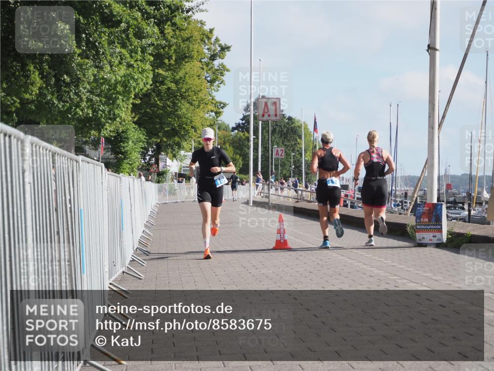 17.08.2025 - KN Förde Triathlon 2025 KatJ http://msf.ph/oto/8583675 17.08.2025 10:07:11 Laufen 150 meine-sportfotos.de