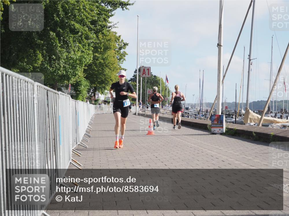 17.08.2025 - KN Förde Triathlon 2025 KatJ http://msf.ph/oto/8583694 17.08.2025 10:07:12 Laufen 150 meine-sportfotos.de