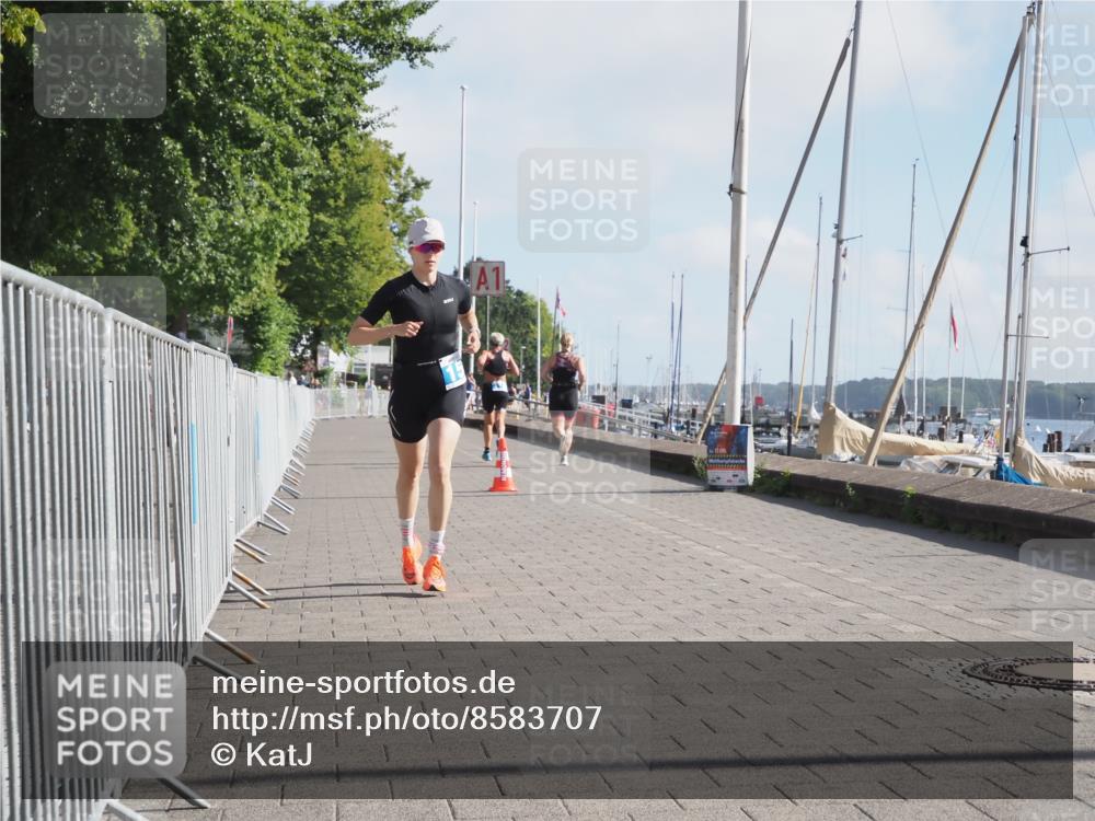 17.08.2025 - KN Förde Triathlon 2025 KatJ http://msf.ph/oto/8583707 17.08.2025 10:07:13 Laufen 150 meine-sportfotos.de