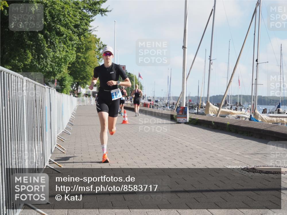 17.08.2025 - KN Förde Triathlon 2025 KatJ http://msf.ph/oto/8583717 17.08.2025 10:07:14 Laufen 150 meine-sportfotos.de