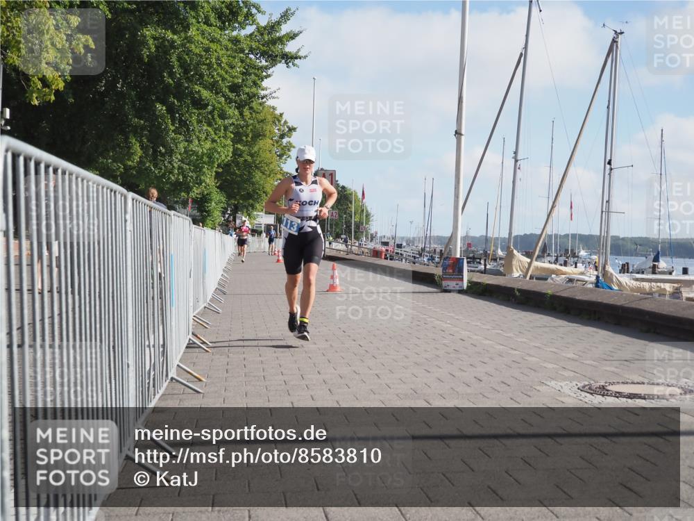 17.08.2025 - KN Förde Triathlon 2025 KatJ http://msf.ph/oto/8583810 17.08.2025 10:07:36 Laufen 113, 119 meine-sportfotos.de