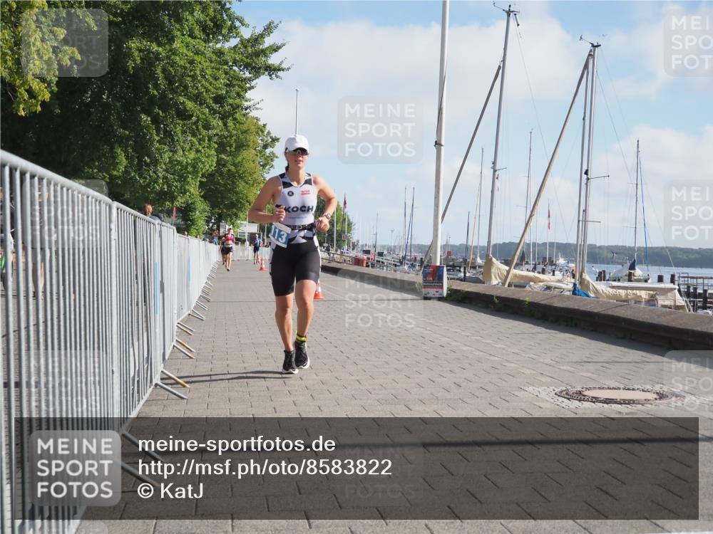 17.08.2025 - KN Förde Triathlon 2025 KatJ http://msf.ph/oto/8583822 17.08.2025 10:07:36 Laufen 113, 119 meine-sportfotos.de
