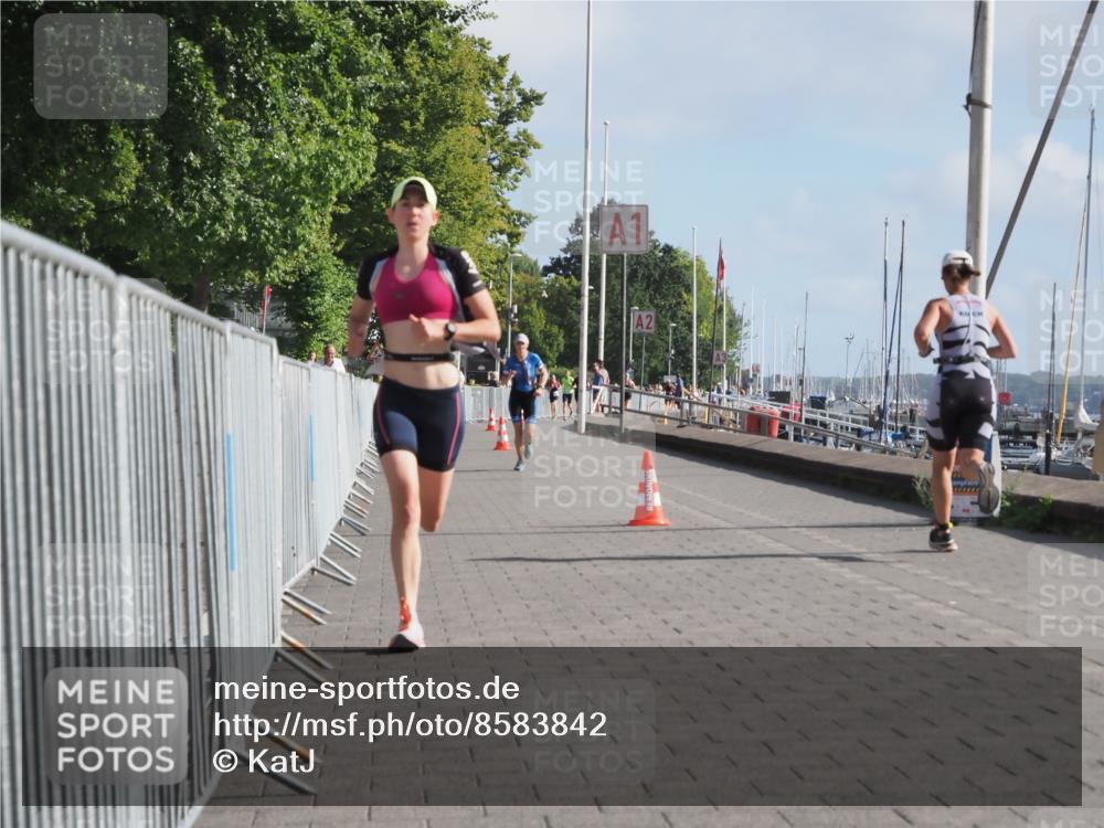 17.08.2025 - KN Förde Triathlon 2025 KatJ http://msf.ph/oto/8583842 17.08.2025 10:07:44 Laufen 108, 119 meine-sportfotos.de