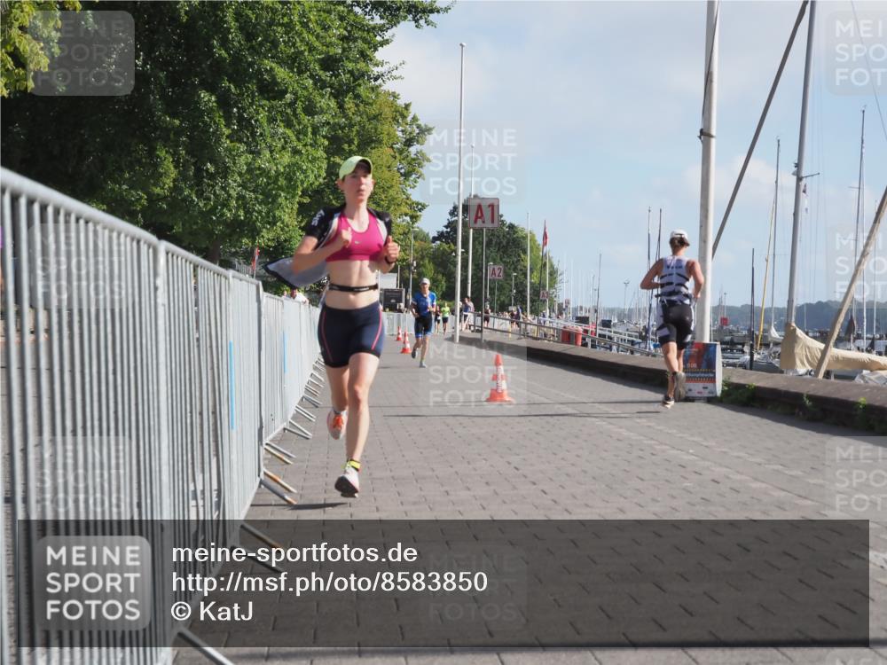 17.08.2025 - KN Förde Triathlon 2025 KatJ http://msf.ph/oto/8583850 17.08.2025 10:07:44 Laufen 108, 119 meine-sportfotos.de