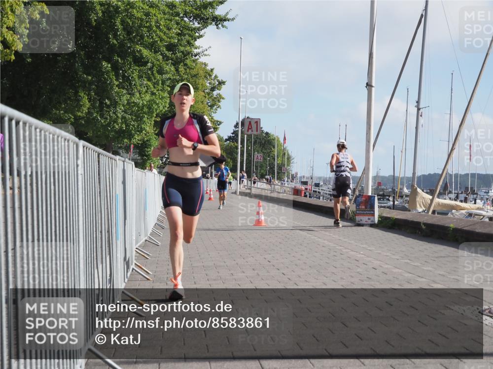 17.08.2025 - KN Förde Triathlon 2025 KatJ http://msf.ph/oto/8583861 17.08.2025 10:07:44 Laufen 108, 119 meine-sportfotos.de