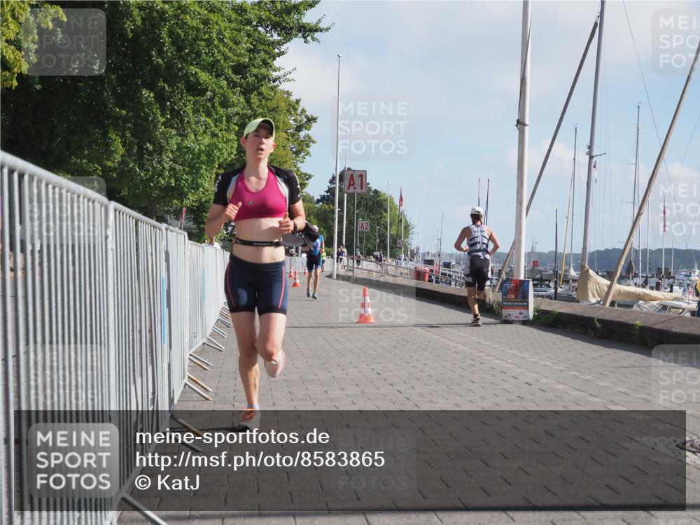 17.08.2025 - KN Förde Triathlon 2025 KatJ http://msf.ph/oto/8583865 17.08.2025 10:07:45 Laufen 108, 119 meine-sportfotos.de