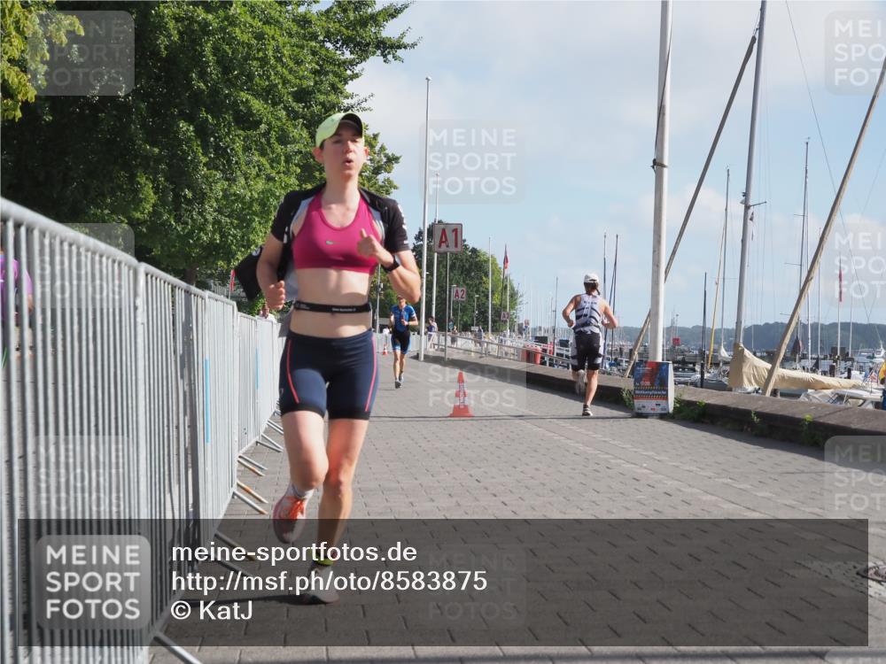 17.08.2025 - KN Förde Triathlon 2025 KatJ http://msf.ph/oto/8583875 17.08.2025 10:07:45 Laufen 108, 119 meine-sportfotos.de