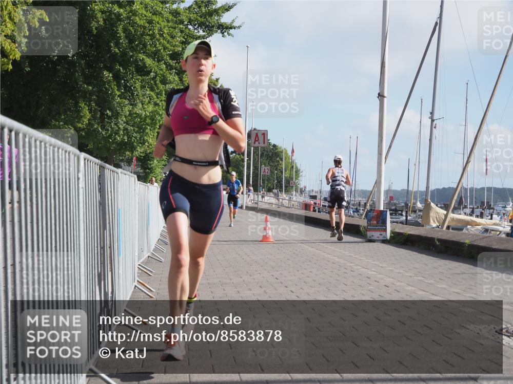 17.08.2025 - KN Förde Triathlon 2025 KatJ http://msf.ph/oto/8583878 17.08.2025 10:07:45 Laufen 108, 119 meine-sportfotos.de