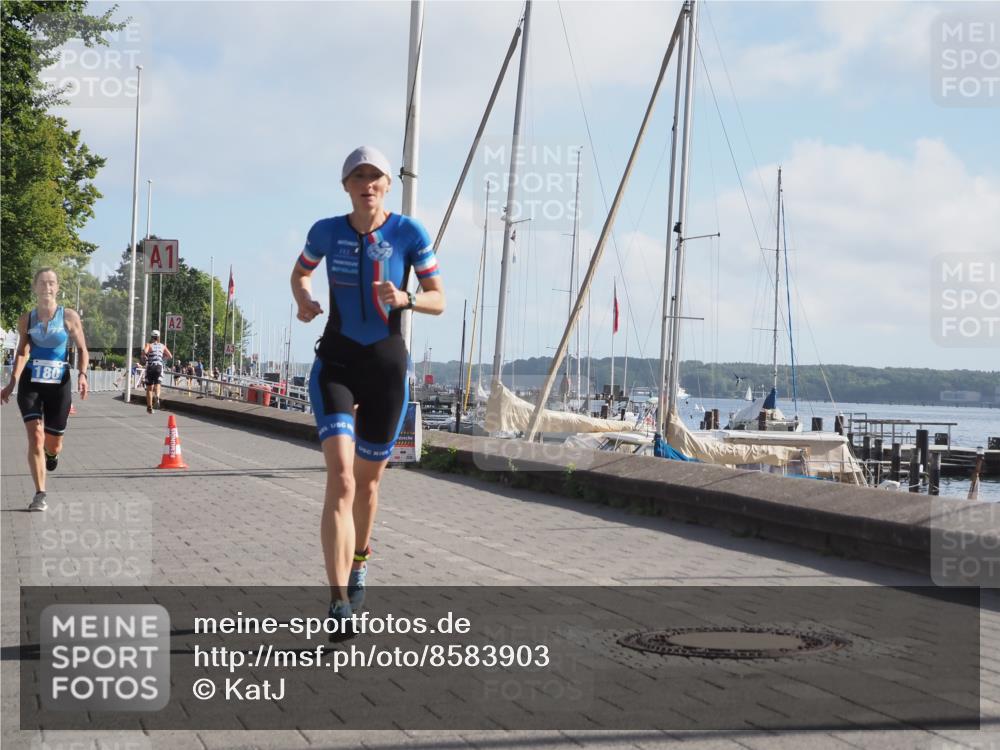 17.08.2025 - KN Förde Triathlon 2025 KatJ http://msf.ph/oto/8583903 17.08.2025 10:07:52 Laufen 108, 180 meine-sportfotos.de