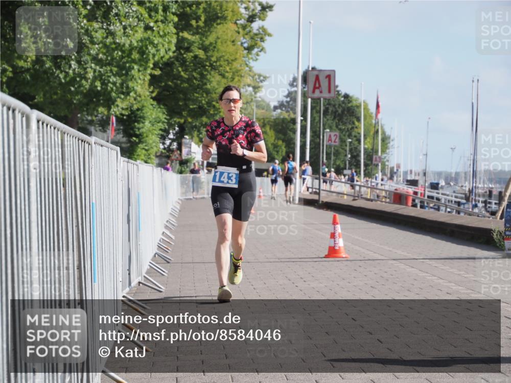 17.08.2025 - KN Förde Triathlon 2025 KatJ http://msf.ph/oto/8584046 17.08.2025 10:08:15 Laufen 143 meine-sportfotos.de