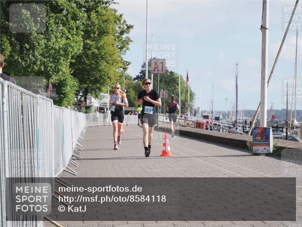 17.08.2025 - KN Förde Triathlon 2025 KatJ http://msf.ph/oto/8584118 17.08.2025 10:08:32 Laufen 103, 133 meine-sportfotos.de