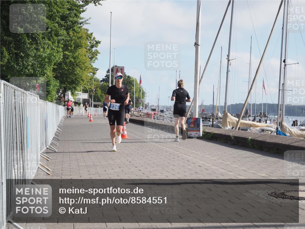 17.08.2025 - KN Förde Triathlon 2025 KatJ http://msf.ph/oto/8584551 17.08.2025 10:09:33 Laufen 136, 162 meine-sportfotos.de