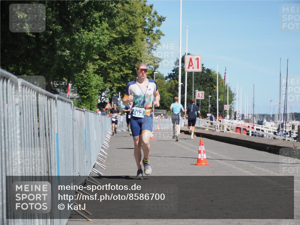 17.08.2025 - KN Förde Triathlon 2025 KatJ http://msf.ph/oto/8586700 17.08.2025 13:28:51 Laufen 398, 402 meine-sportfotos.de