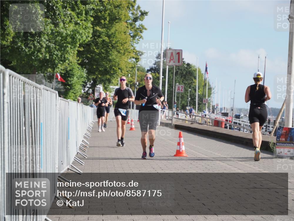 17.08.2025 - KN Förde Triathlon 2025 KatJ http://msf.ph/oto/8587175 17.08.2025 10:12:28 Laufen 125, 147 meine-sportfotos.de