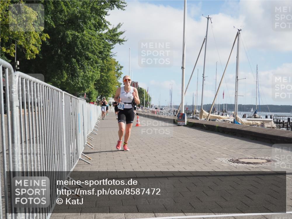 17.08.2025 - KN Förde Triathlon 2025 KatJ http://msf.ph/oto/8587472 17.08.2025 10:12:57 Laufen 153, 168 meine-sportfotos.de