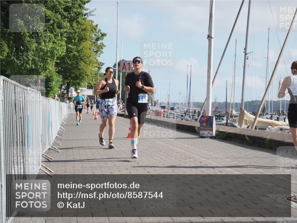 17.08.2025 - KN Förde Triathlon 2025 KatJ http://msf.ph/oto/8587544 17.08.2025 10:13:03 Laufen 107, 168 meine-sportfotos.de