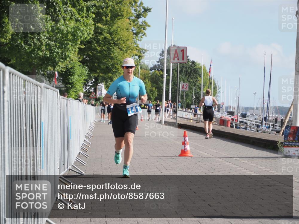 17.08.2025 - KN Förde Triathlon 2025 KatJ http://msf.ph/oto/8587663 17.08.2025 10:13:10 Laufen 107, 141 meine-sportfotos.de