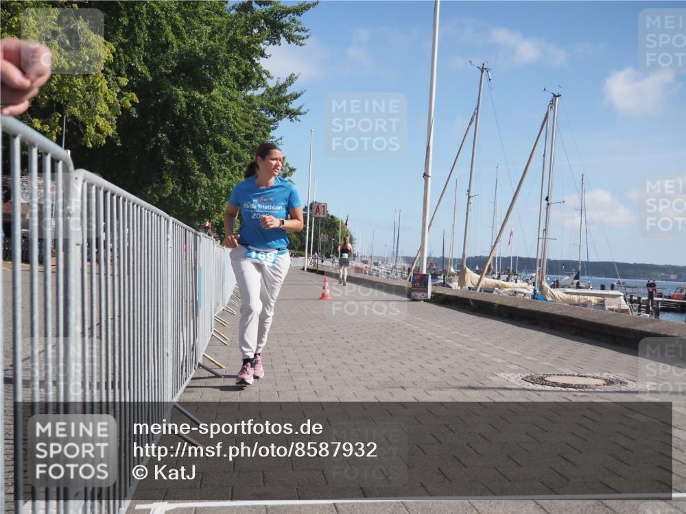 17.08.2025 - KN Förde Triathlon 2025 KatJ http://msf.ph/oto/8587932 17.08.2025 10:38:15 Laufen 169, 196 meine-sportfotos.de