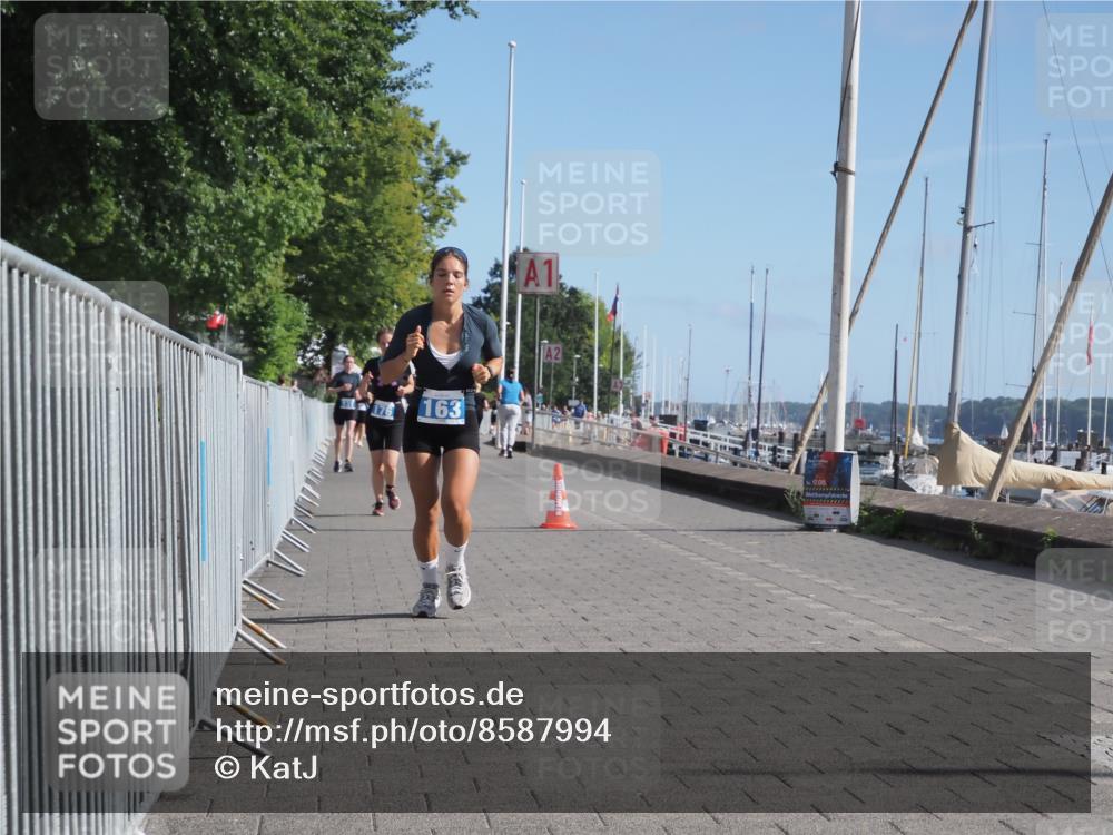 17.08.2025 - KN Förde Triathlon 2025 KatJ http://msf.ph/oto/8587994 17.08.2025 10:38:38 Laufen 163, 176 meine-sportfotos.de