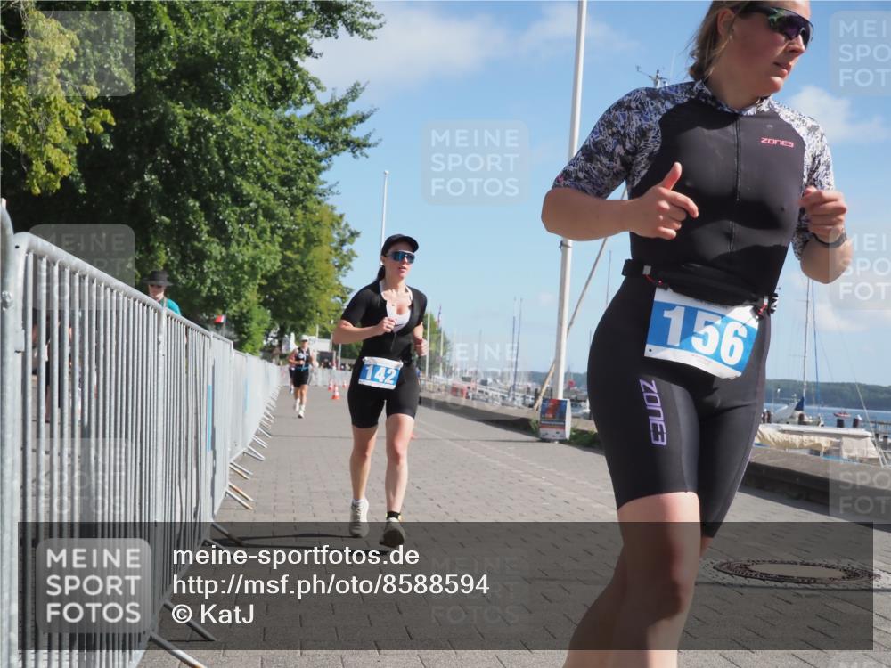 17.08.2025 - KN Förde Triathlon 2025 KatJ http://msf.ph/oto/8588594 17.08.2025 10:39:42 Laufen 142, 156, 159, 186 meine-sportfotos.de