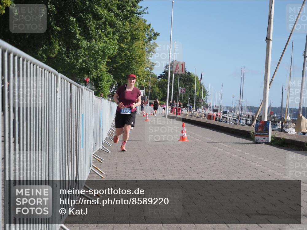 17.08.2025 - KN Förde Triathlon 2025 KatJ http://msf.ph/oto/8589220 17.08.2025 10:41:47 Laufen 155, 160 meine-sportfotos.de