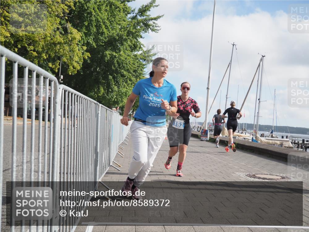 17.08.2025 - KN Förde Triathlon 2025 KatJ http://msf.ph/oto/8589372 17.08.2025 10:15:51 Laufen 152, 169 meine-sportfotos.de