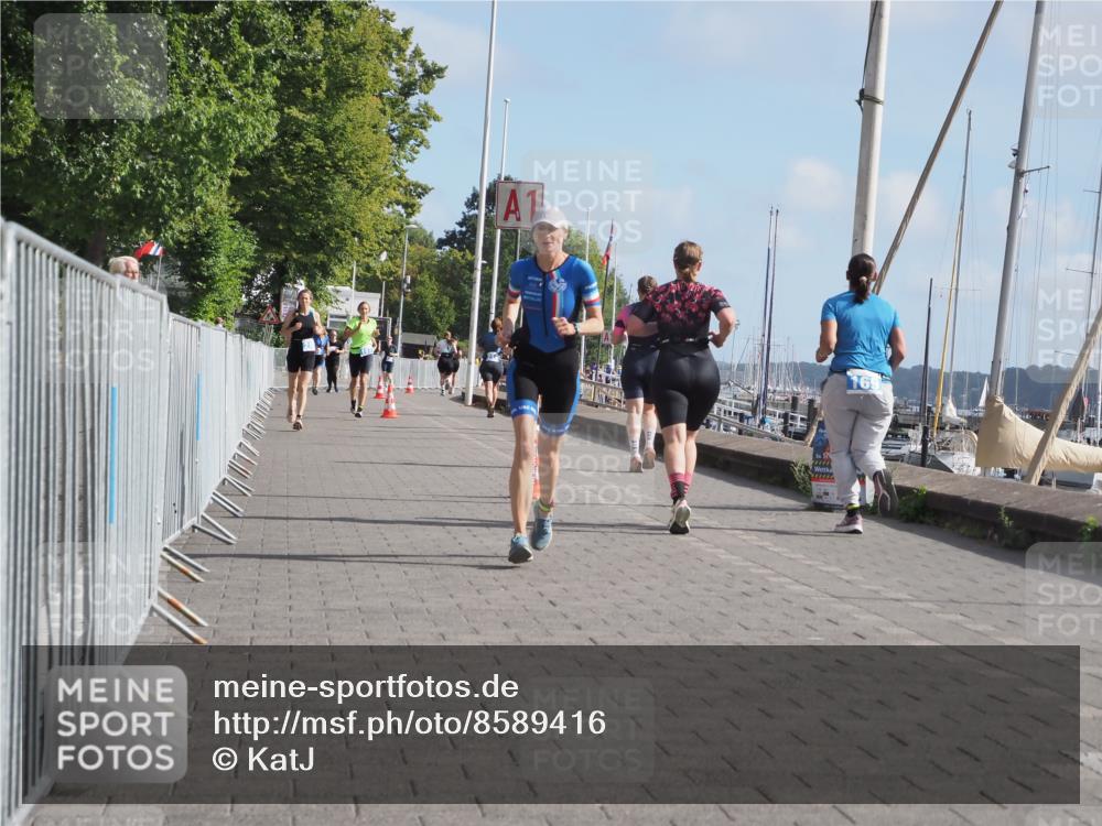 17.08.2025 - KN Förde Triathlon 2025 KatJ http://msf.ph/oto/8589416 17.08.2025 10:15:59 Laufen 108 meine-sportfotos.de