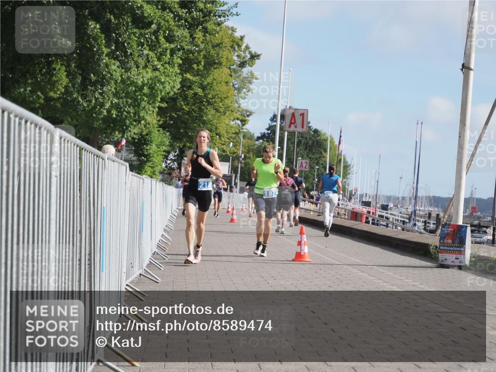 17.08.2025 - KN Förde Triathlon 2025 KatJ http://msf.ph/oto/8589474 17.08.2025 10:16:05 Laufen 108, 187, 218 meine-sportfotos.de